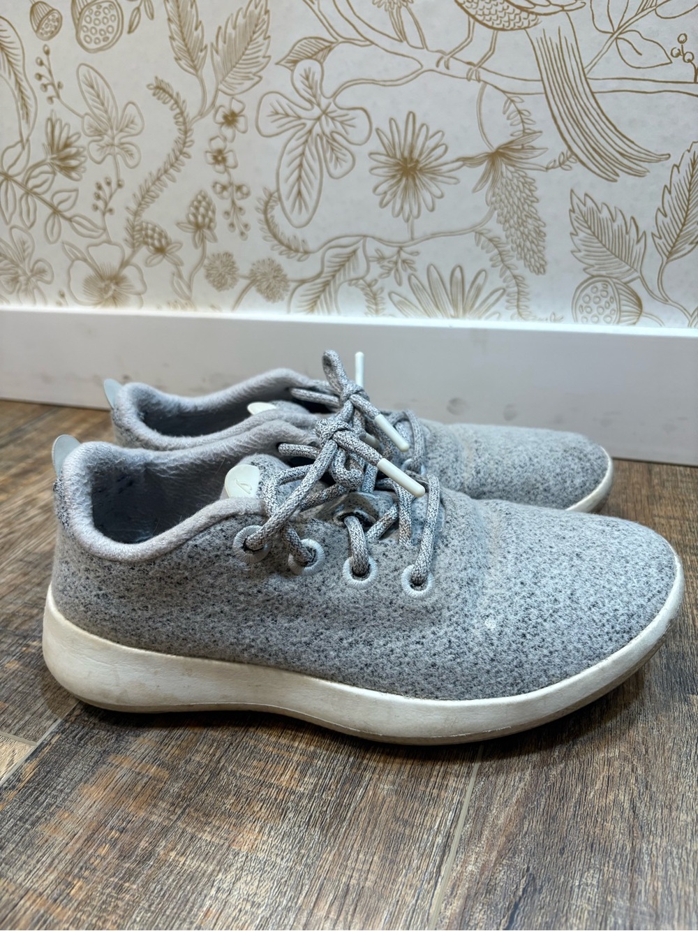 Allbirds Grey Lace-Up Sneakers
